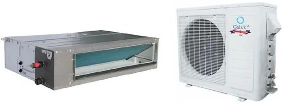 داکت اسپلیت گلکسی اینورتر ظرفیت ۲ تن (24000btu/h)